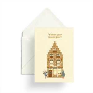 Brugge kerstkaart