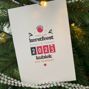 energiecrisis kerstkaarten